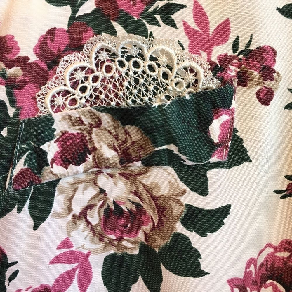 VINTAGE ATJ II FLORAL MIDI DRESS - Picture 10 of 13